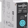 Interruptor Medidor Energia, 16A DIY Interruptor Inteligente Compatible con Alexa, Google Home, Interruptor WiFi con Control de Voz, Control Remoto y Función de Tiempo, TUYA App y Smart Life