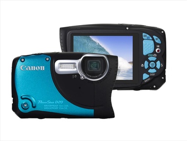 Canon PowerShot D20 Azul Cámara Sumergible Compacta Digital 