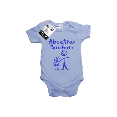 Body para bebé Dirty Fingers (Abuelitos Bombom)