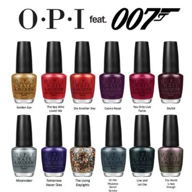 James Bond: Lacas de uñas