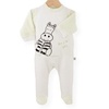 Pijama bebé Kinousses con dibujo de cebra