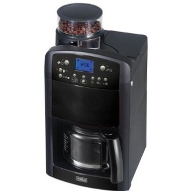 Cafetera con molinillo de café integrado