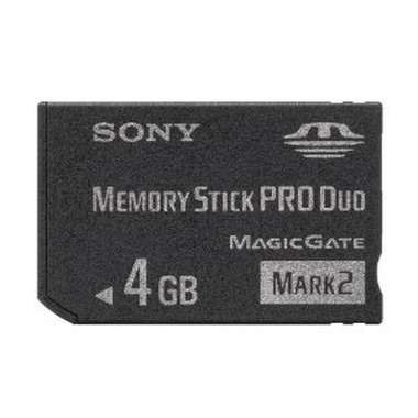 Memory Stick Pro Duo 4Gb