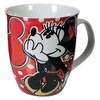 Taza porcelana 350 ml Minnie roja