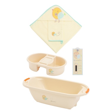 Set de baño para bebé con bañera y accesorios