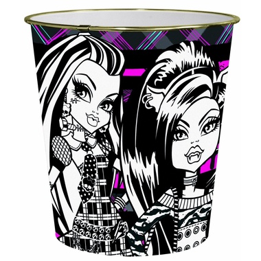 Monster High - Papelera de metal