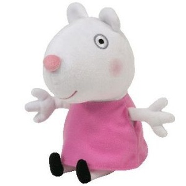 Peluche - Suzy Sheep de la serie Peppa Pig 16cm