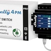 Shelly Pro 4PM – Smart Relé Con 4 Canales Inalámbrico, LAN & Bluetooth Con Medición De Consumo, Automatización Del Hogar, Compatible Con Alexa & Google Home, iOS, Android App