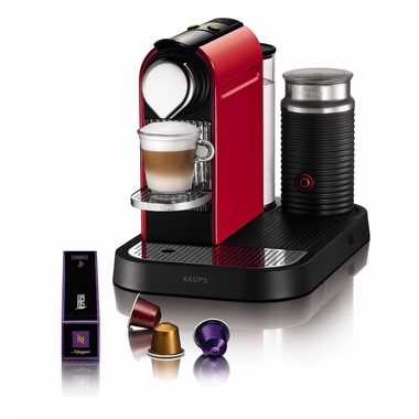 Cafetera Nespresso Citiz Milk Fire Engired Red