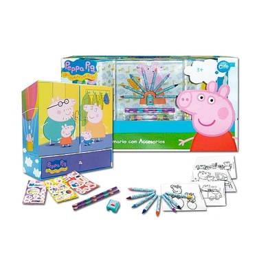 Peppa Pig: Armario con accesorios