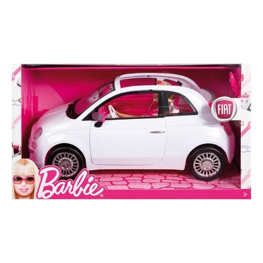 Juguete: Barbie coche Fiat 500