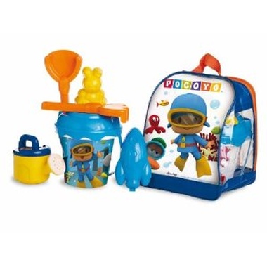 Pocoyo - Mochila conjunto de playa