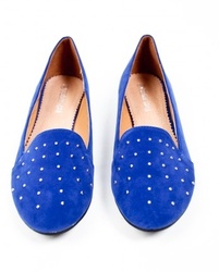 Slippers Velvet Blue de Fashion Pills