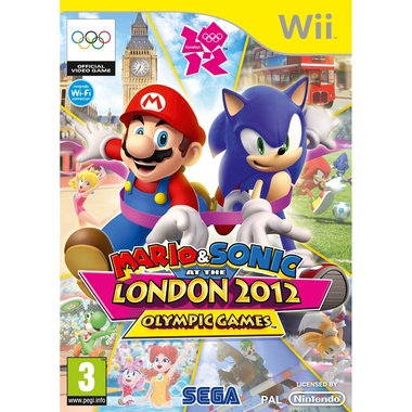 Videojuego para Wii Mario y Sonic en los Juegos Olímpicos de Londres 2012