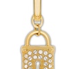 Charm candado dorado