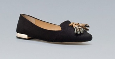 Slippers borla leopardo de ZARA