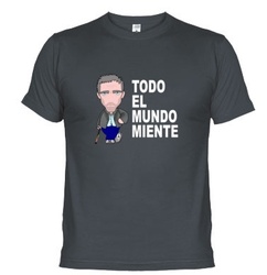 Camiseta Todo el mundo miente, House