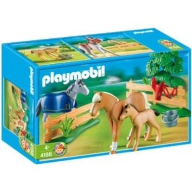Juguete: Playmobil granja de ponys