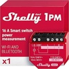 Shelly 1PM Gen3 - Interruptor Inteligente Wi-Fi y Bluetooth, 1 Canal - 16A, Con Medidor De Consumo, Luces Inalámbricas, Control Remoto Con Aplicación, Compatible Con Alexa, Google Home, SmartThings