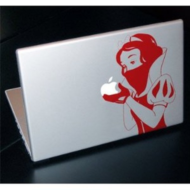 Vinilo decorativo para Mac, iPad y Mac Mini - Modelo Blancanieves