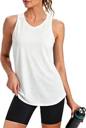 Camiseta de Tirantes Mujer Deportiva con Cuello V para Fitness