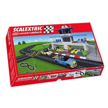 Scalextric Construblock - Circuito Atrapa al ladrón