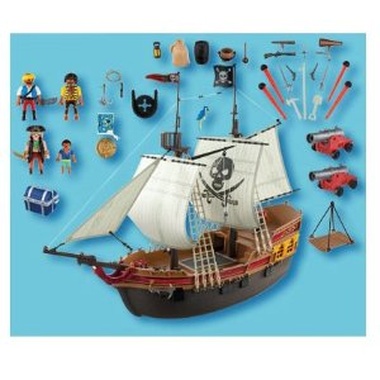 Juguete: Playmobil barco pirata de ataque