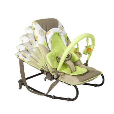 Mecedora para bebé en verde de Bubble
