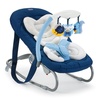 Mecedora para bebé en azul marino con móvil de Chicco
