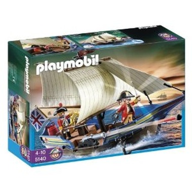 Juguete: Playmobil barco de los soldados