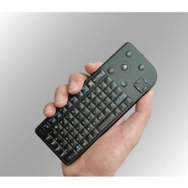 Mini teclado inalámbrico con ratón y trackball