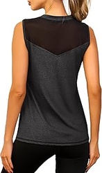 Camiseta Tirantes Deportiva para Mujer Camisetas sin Mangas Yoga Fitness Top Deportivo Mujer