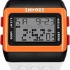 Neutral Arco Iris Reloj de Pulsera Digital, Negro