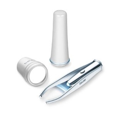 Pinzas cosméticas con luz de Beurer