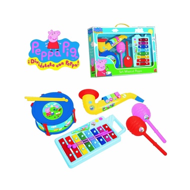 Kit de instrumentos musicales de Peppa Pig