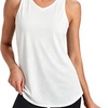 Camiseta de Tirantes Mujer Deportiva con Cuello V para Fitness