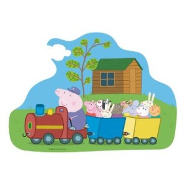 Puzzle gigante de suelo de Peppa Pig - 15 piezas