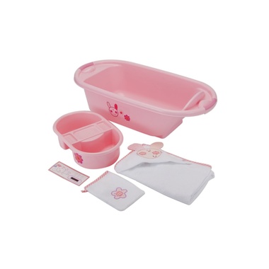 Set de baño para bebé con bañera y accesorios