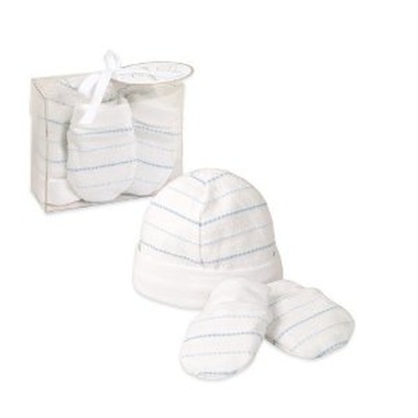 Gorrito y manoplas para bebé de Pasito a Pasito