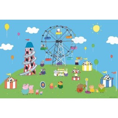 Puzzle gigante de suelo de Peppa Pig - 24 piezas