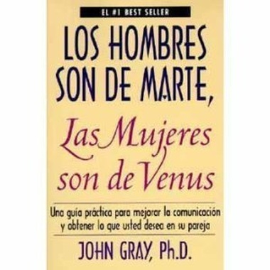 Libro: Los hombres son de marte, las mujeres son de venus