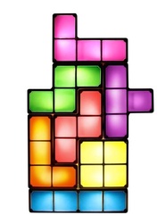 Lámpara Tetris para casa