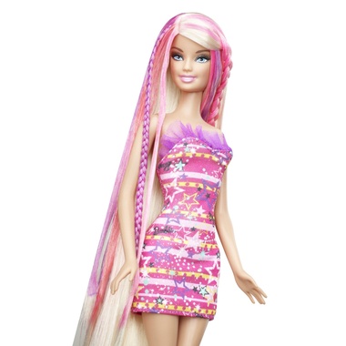 Juguete: Barbie peluquería color y diseño