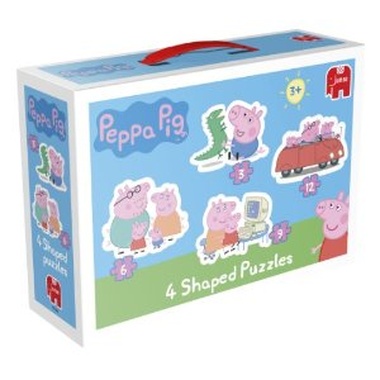 Set de 4 puzzles de Peppa Pig