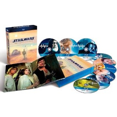 Star Wars Saga completa en Blu-ray