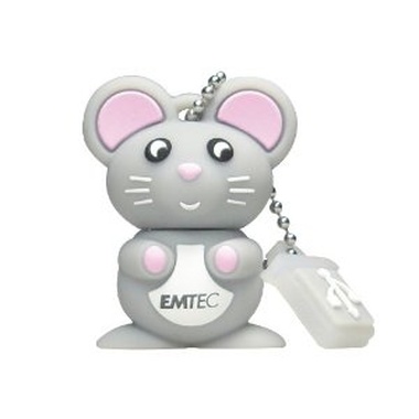 Pendrive Ratón 4GB Emtec animales