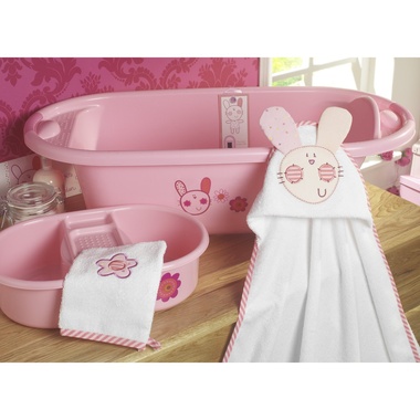Set de baño para bebé con bañera y accesorios