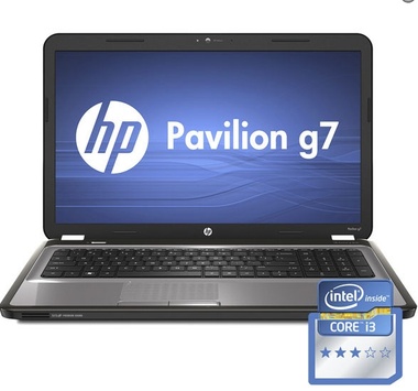 Portátil HP 17,3'' Pavilion G7-1120ss Intel Core i3 2310M