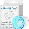 Shelly Plug S MTR Gen3- Blanco, Enchufe Inteligente Wi-Fi con Matter, Con Medidor de Consumo y Indicador LED, Control Remoto por App y por Voz, Alexa, Google Home,SmartThings