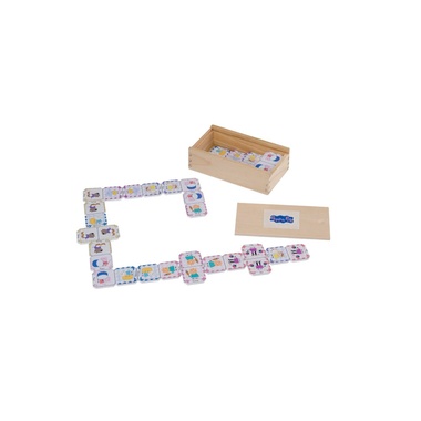 Juego de dominó de Madera (Muticolor) de Peppa Pig